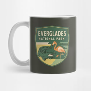 Everglades Wildlife Retro Mug